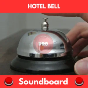 Hotel bell soundboard