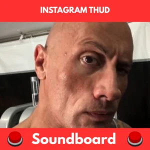 Instagram Thud soundboard