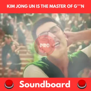 Kim jong un is the master of g00n