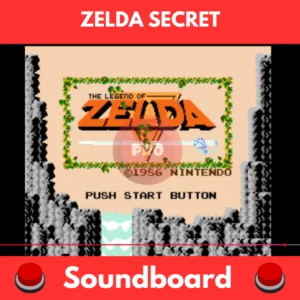 Zelda Secret soundboard