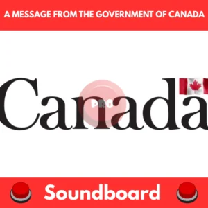 A message from the government of Canada soundboard