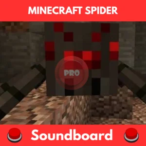 Minecraft spider soundboard