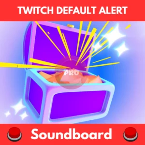 Twitch Default Alert soundboard